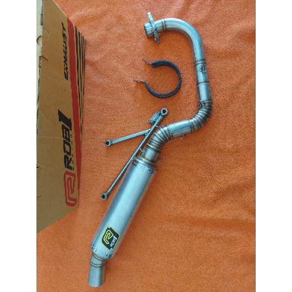 KNALPOT ROB1 MIO 200CC DB17 ORIGINAL ROB1 RACING