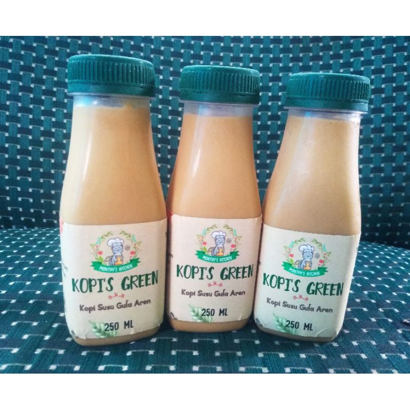 

Kopi Susu Gula Aren Monthys Kitchen 250ml Caramel, Coconut, Original