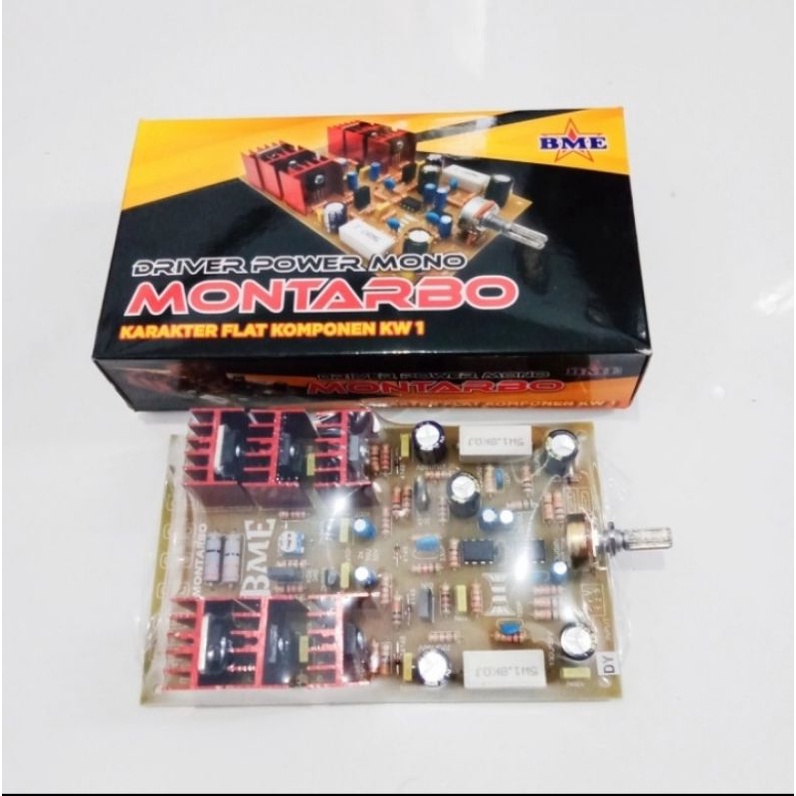 Driver PA Super Power Montarbo Power Italy