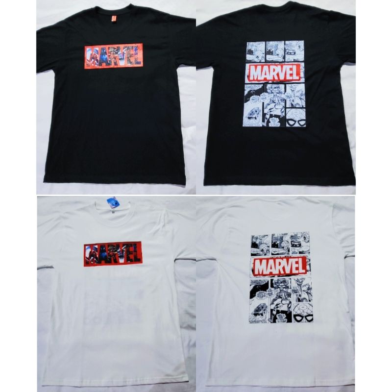 KAOS MARVEL DISTRO MURAH KATUN COMBED 30S || KAOS COTTON COMBED 30S MURAH