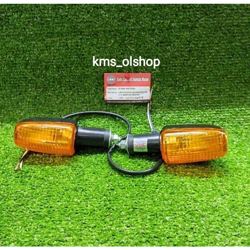 Lampu Sen Assy Depan / Belakang Mega Pro Front Rear Winker Assy Megapro Win (1 set/2 pcs)