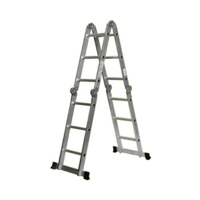 MURAH AJA TANGGA LIPAT ALUMINIUM MULTIFUNGSI 3.3M ELEGAN