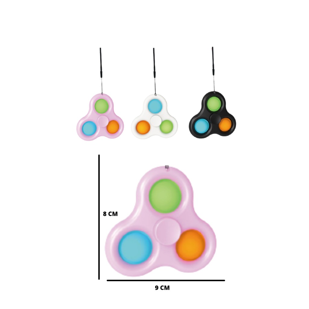 (MI) Mainan Pop It Simple Dimple Pedang Kapak Mainan Anak Senjata Terbaru-3 SPINNER