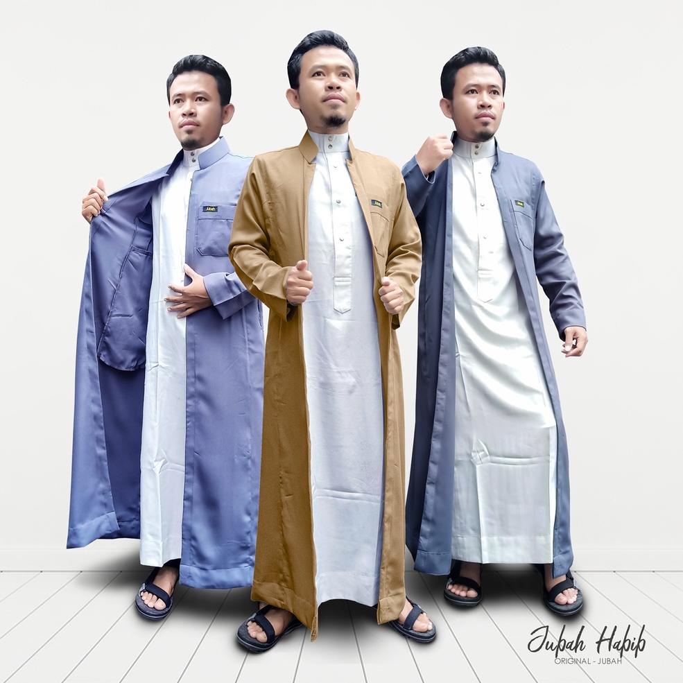 [] JUBAH GAMIS PRIA LUARAN ORIGINAL De JUBAH - Jubah Habib - Jubah Luaran - Jubah Luar Habib - Jubah
