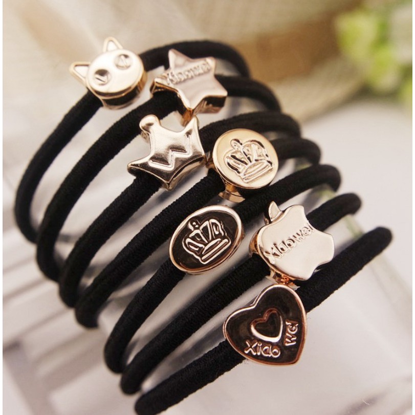 OSM - K620 Ikat Rambut Karet Body Jewerly / Fashion Wanita / Kuncir Rambut / Aksesoris Rambut-2