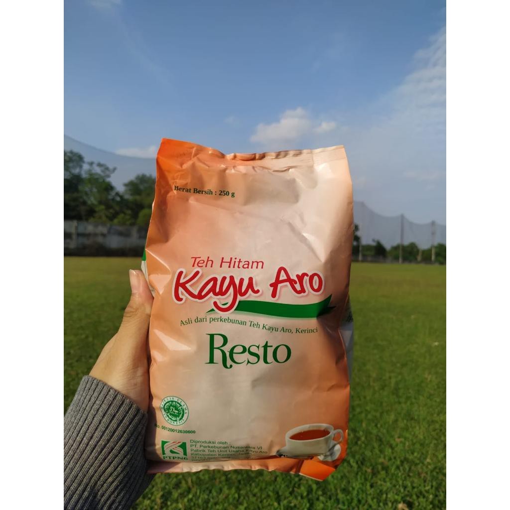 

Teh Hitam Kayu Aro Resto 250 gr