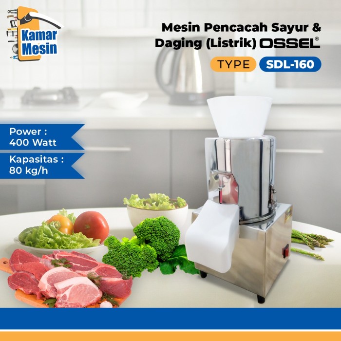 {syanestore} Mesin Pencacah Sayur Ossel Mesin Cacah Sayur Daging Ossel Berkualitas