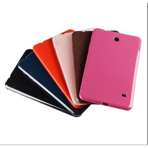 LIMITED  Jellycase Samsung Tab 4 8 INCH T330 T331 soft rubber jelly case - Merah  LIMITED