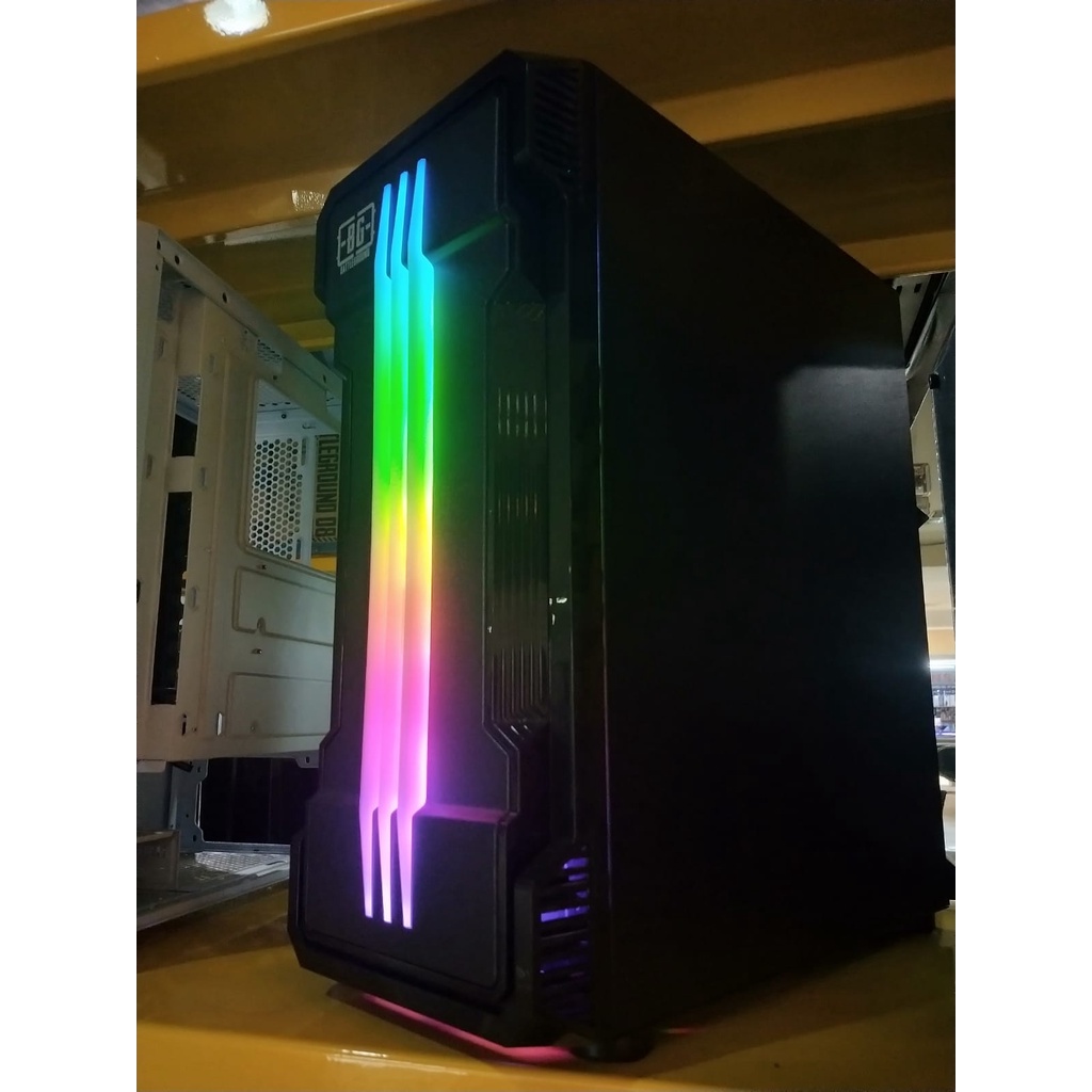 PC Komputer Gaming Fullset Intel Core i5 4570 SSD 128GB HDD 500GB RAM 8GB DDR3 VGA 4GB Monitor LED 24 Curve | ST02