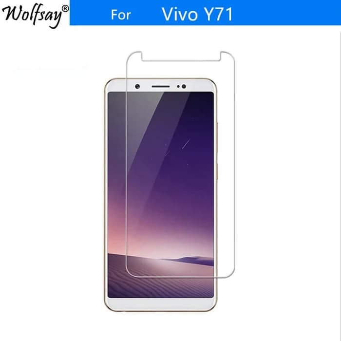 TEMPERED GLASS VIVO Y71 ANTI GORES KACA FULL BENING - SCREEN PROTECTOR