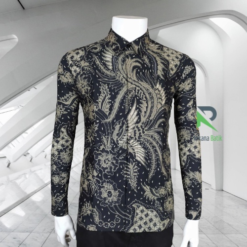 BATIK SLIMFIT Arkana Special DESIGN  Premium Kemeja Baju Pria Lengan Panjang Motif Elegan Slimfit