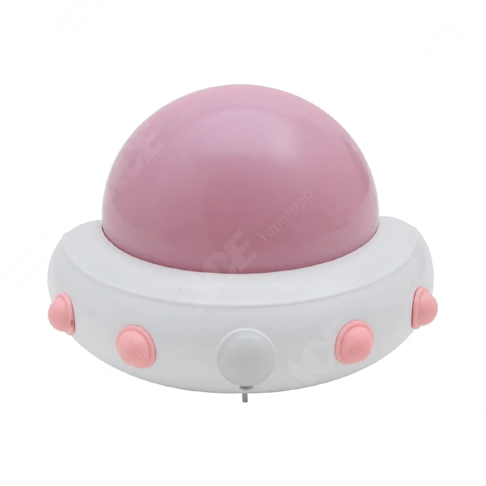 ACE Eglare Lampu Tidur Ufo Dengan Remote - Pink