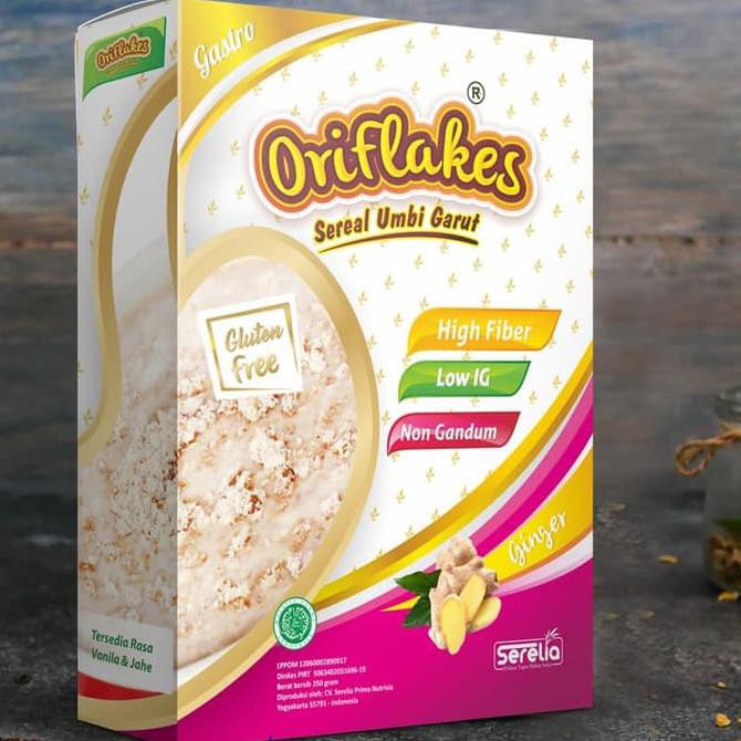 BISA COD Oriflakes Solusi Maag, Asam Lambung, Diabetes (Rasa Vanilla) 350 gram PROMOKode 1820