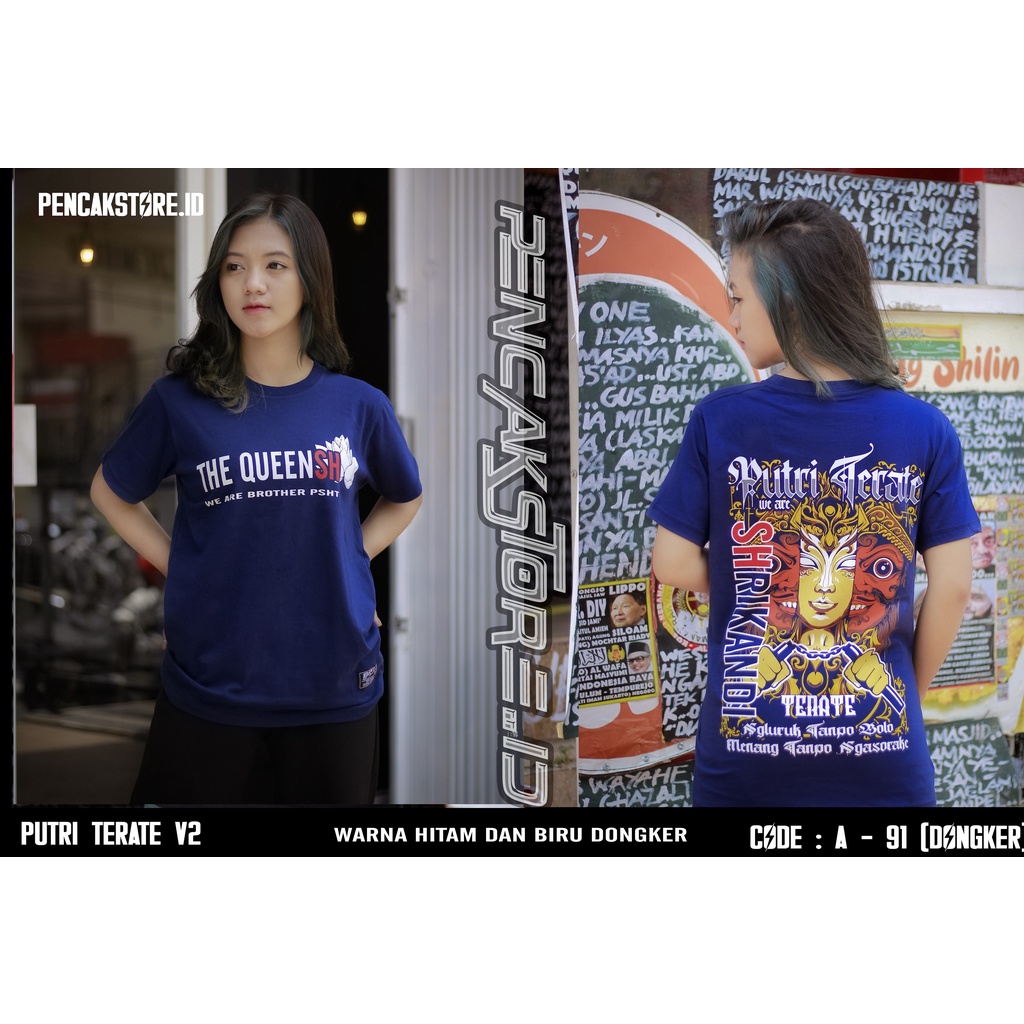 KAOS SRIKANDI PSHT PUTRI TERATE V2 KAOS PSHT MURAH kaos psht terbaru kaos terlaris kaos psht keren kaos terate