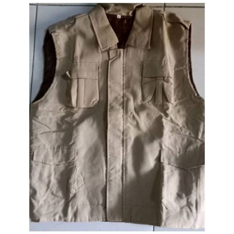 rompi coklat#rompi cream#Rompi berkrah