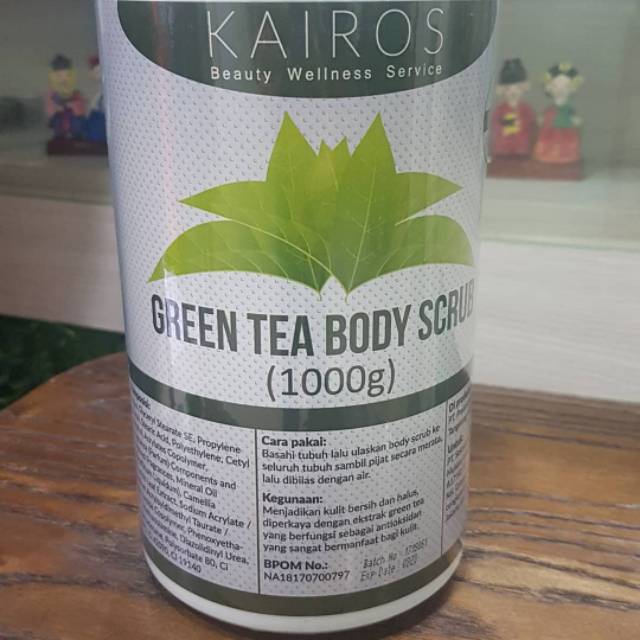 KAIROS Green Tea Body Scrub