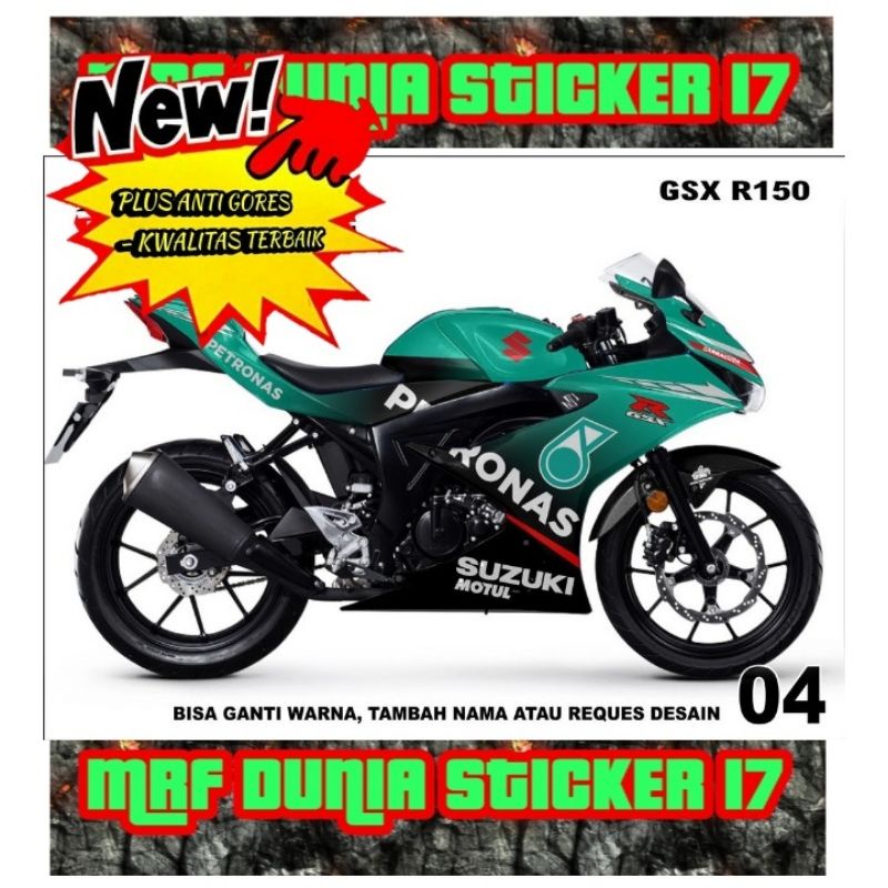 Sticker Striping Motor Gsx 150R Full Body dekal motor Gsx 150R Full Body Stiker Decal motor Gsx 150R