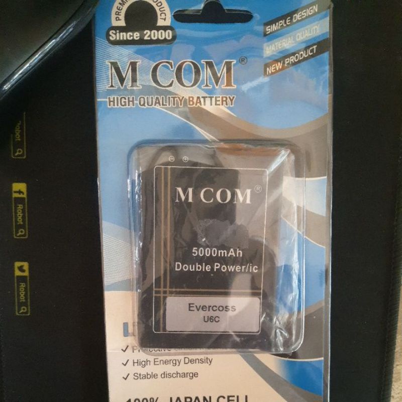 Baterai Evercoss U6C