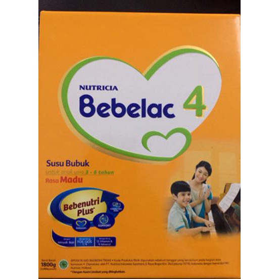 Promo Bebelac 4 Vanila Madu 1800 Gram Shopee Indonesia