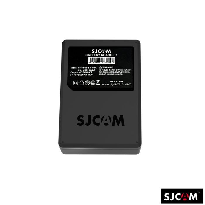 SJCAM M20 DUAL BATTERY CHARGER