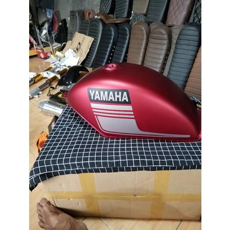 Tangki japstyle vixion lama merah doff lis hitam tangki vixion model xsr kualitas premiumTENK TANK T