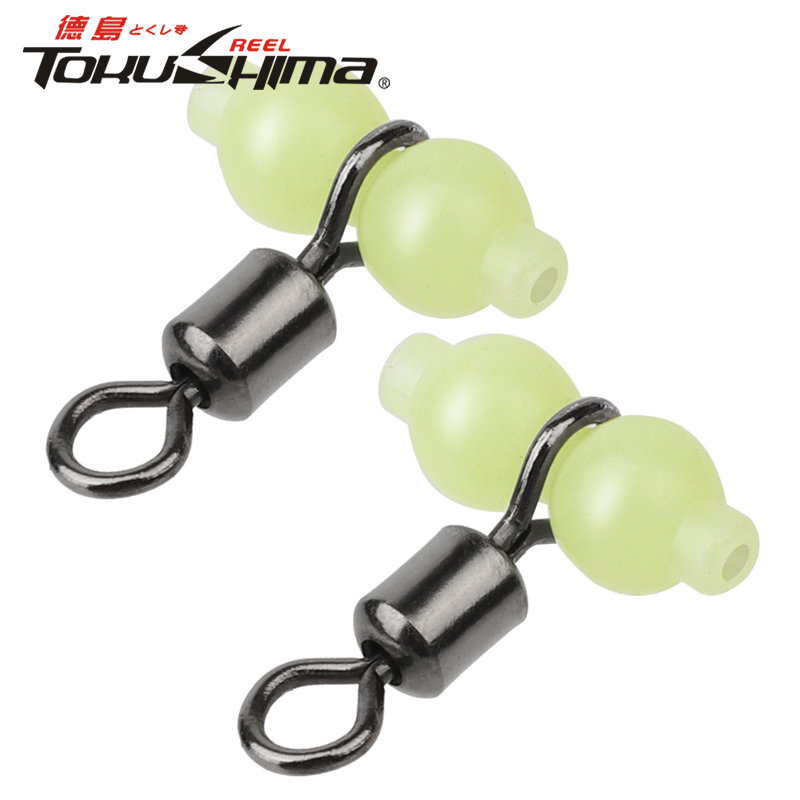 10pcs / lot Konektor Balance Ring Luminous Untuk Aksesoris Memancing