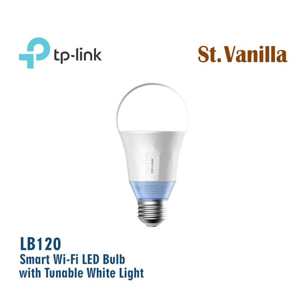 Tp-Link LB120 Smart Wi-Fi LED Bulb with Tunable White Light