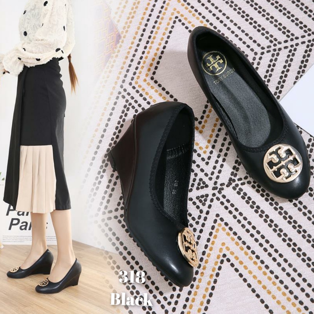Sepatu wanita TB wedges import Murah  318