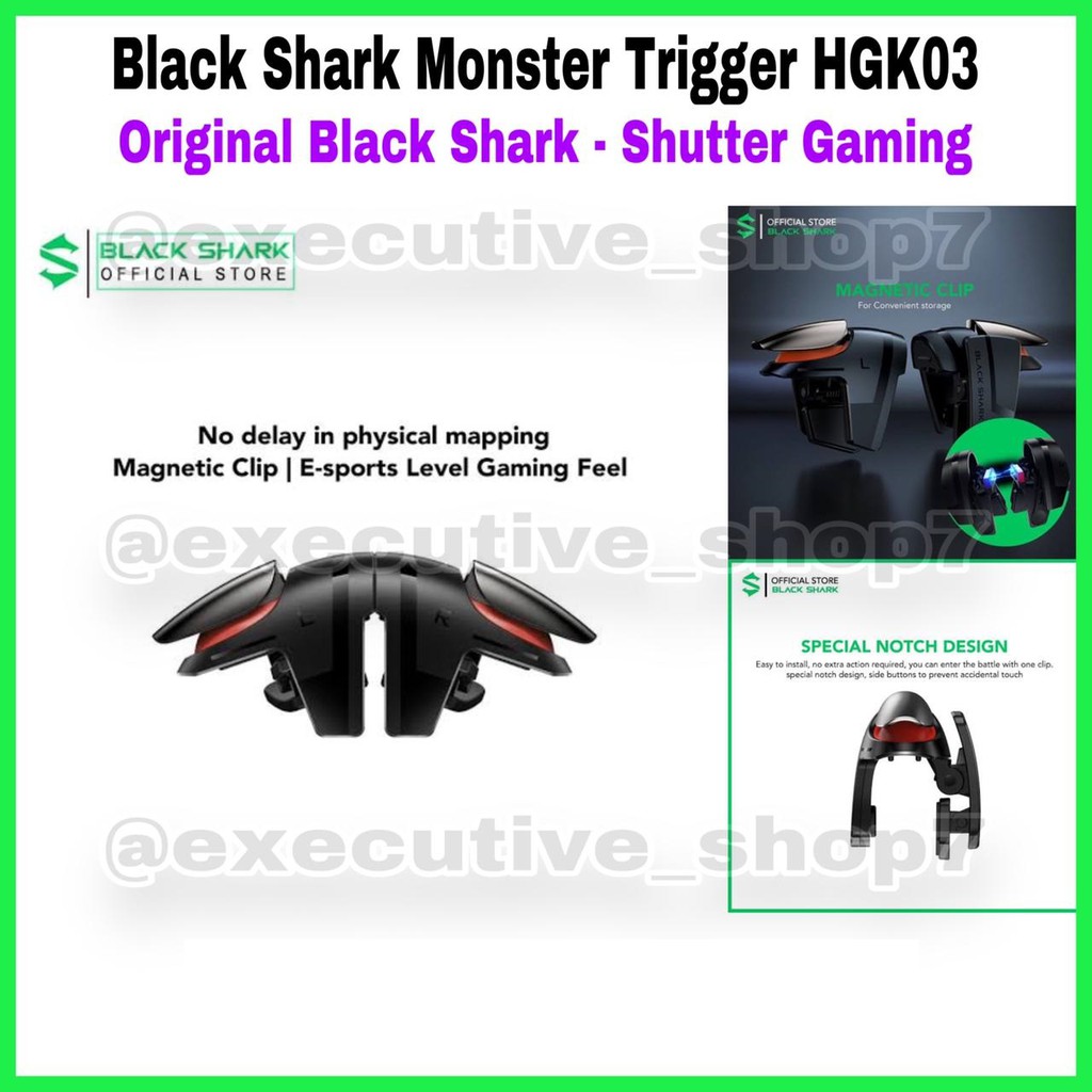 Black Shark Monster Trigger HGK03 - Shutter Gaming