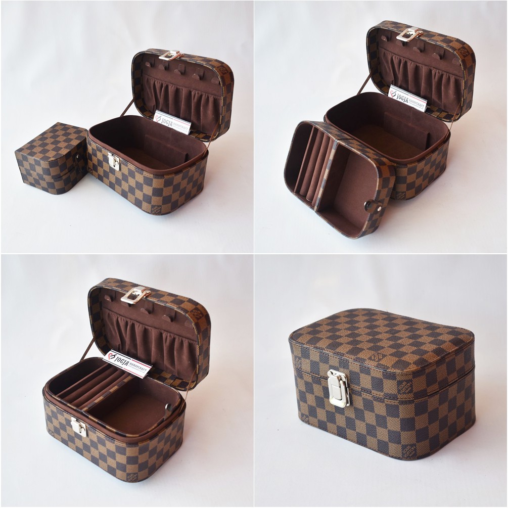 Free Ongkir &amp; Termurah Kotak Tempat Perhiasan / Jewelry Box Damier