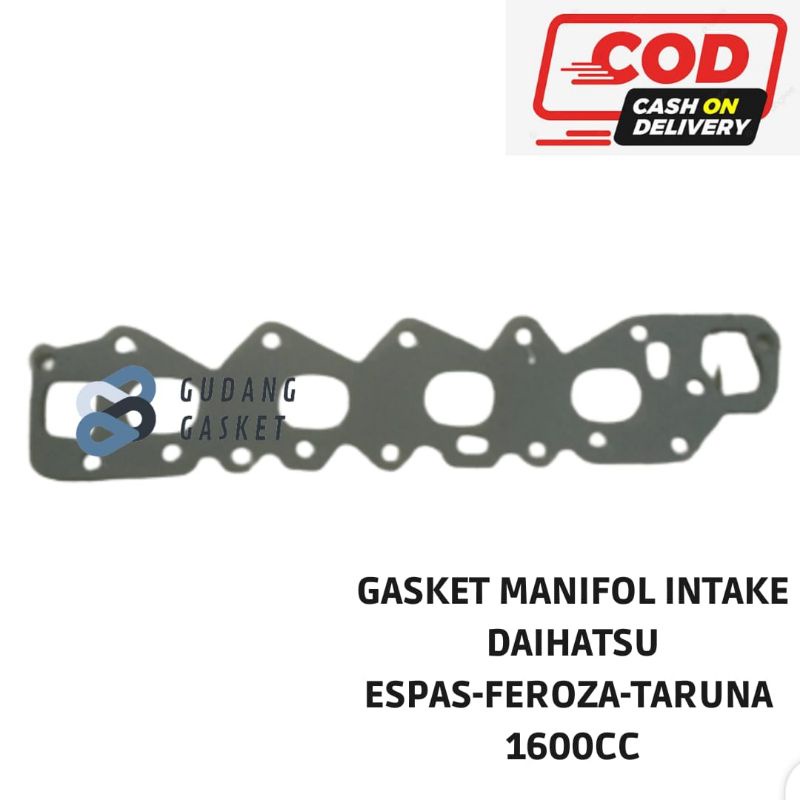 GASKET PAKING PERPAK MANIFOL INTAKE FEROZA ESPAS TARUNA CARBU 1600CC PAKING MANIFOL MINYAK FEROZA