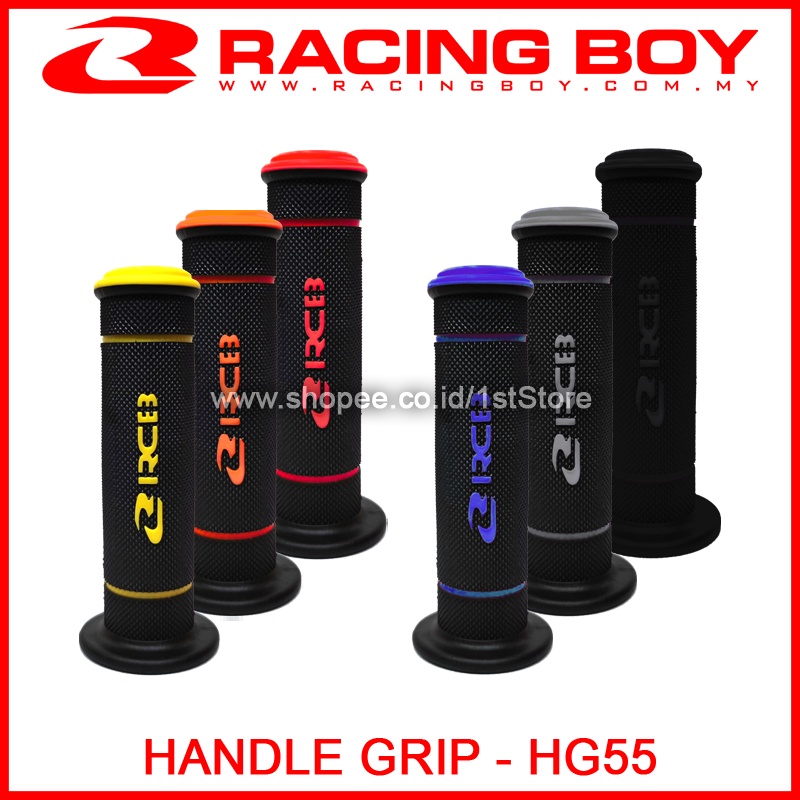 RCB HANDGRIP HG55 ORIGINAL HAND GRIP HANDFAT MOTOR NMAX AEROX LEXI VARIO BEAT SCOOPY MIO PCX HG 55