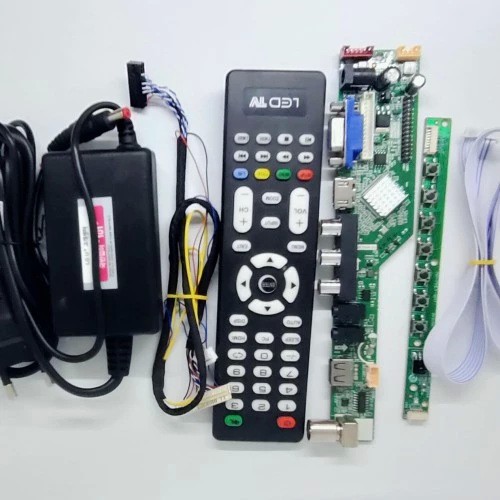 MESIN TV UNIVERSAL MAINBOARD TV LCD PAKET  CUSTOM