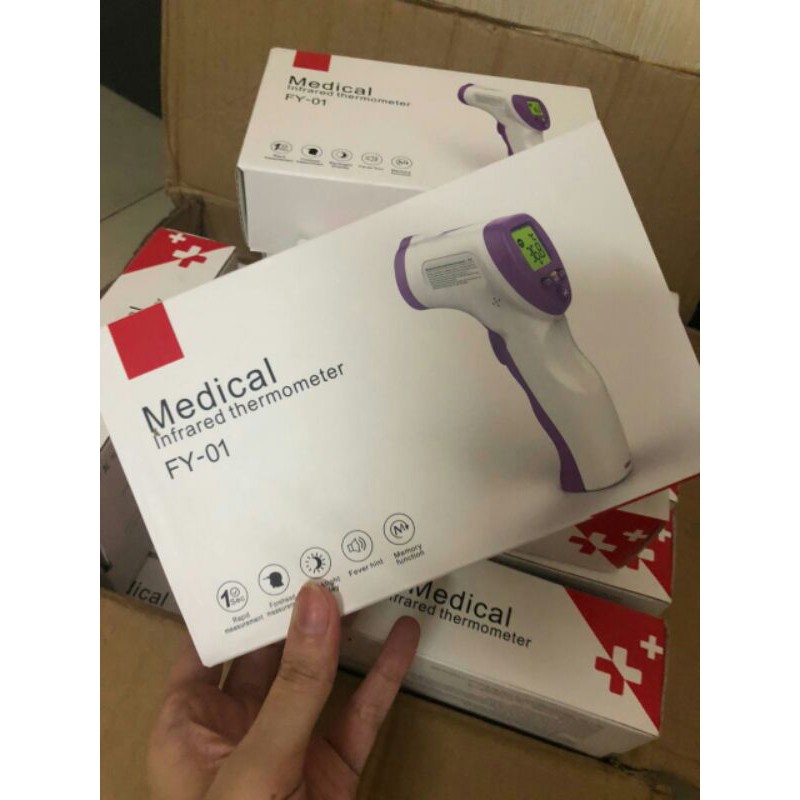 Thermo gun termometer pengukur suhu tubuh