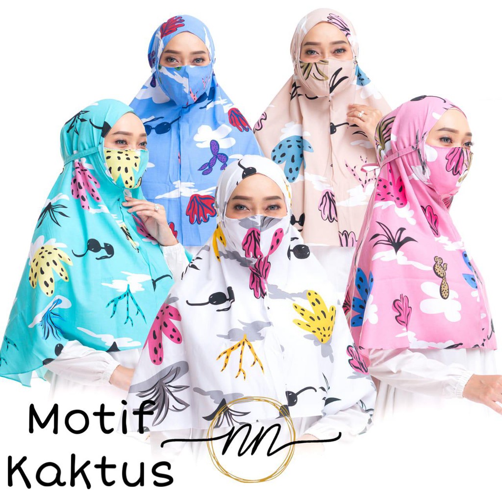 DISKON KERUDUNG NN BERGO MOTIF TIE DYE PRODUK TERBARU, HARGA GROSIR