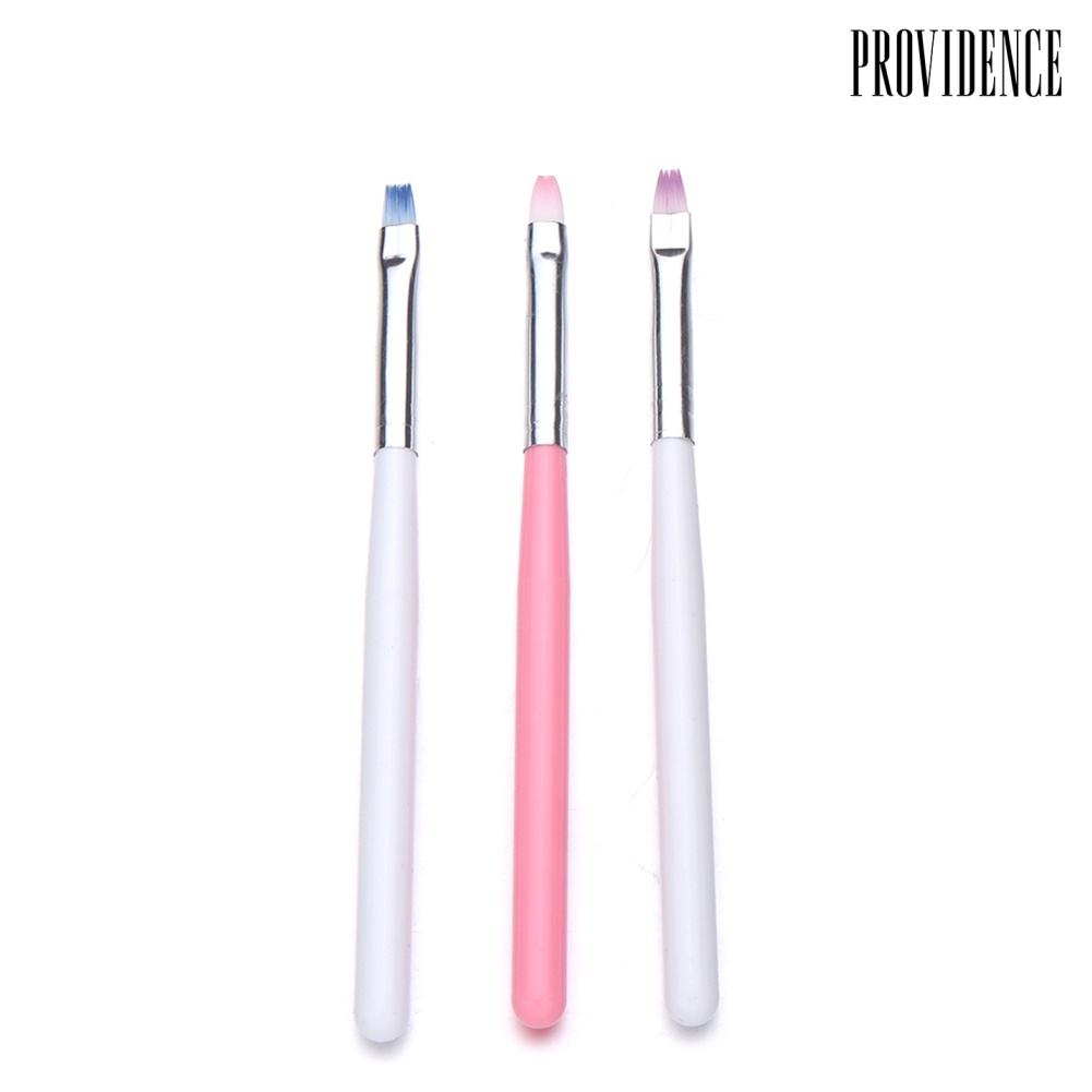 Providence Flat Head Polish Painting Drawing Nail Art Brush Pen DIY Manicure Beauty Tool