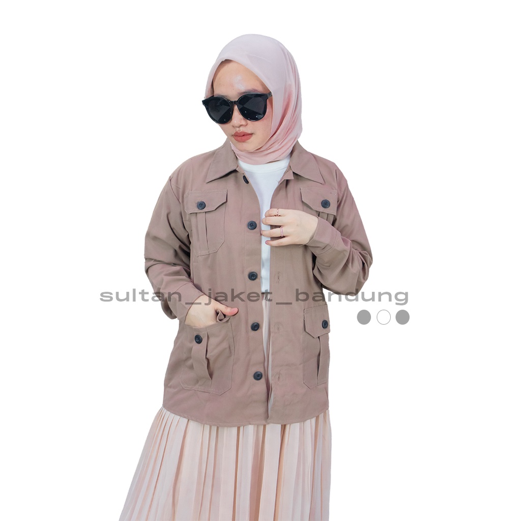 ADAM JAKET MOCCA || JAKET SEMI PARKA || JAKET PRIA DAN WANITA MASA KINI