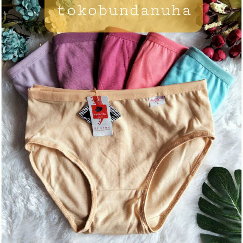 (6pcs)CD,/CELANA DALAM WANITA .NAVACITA