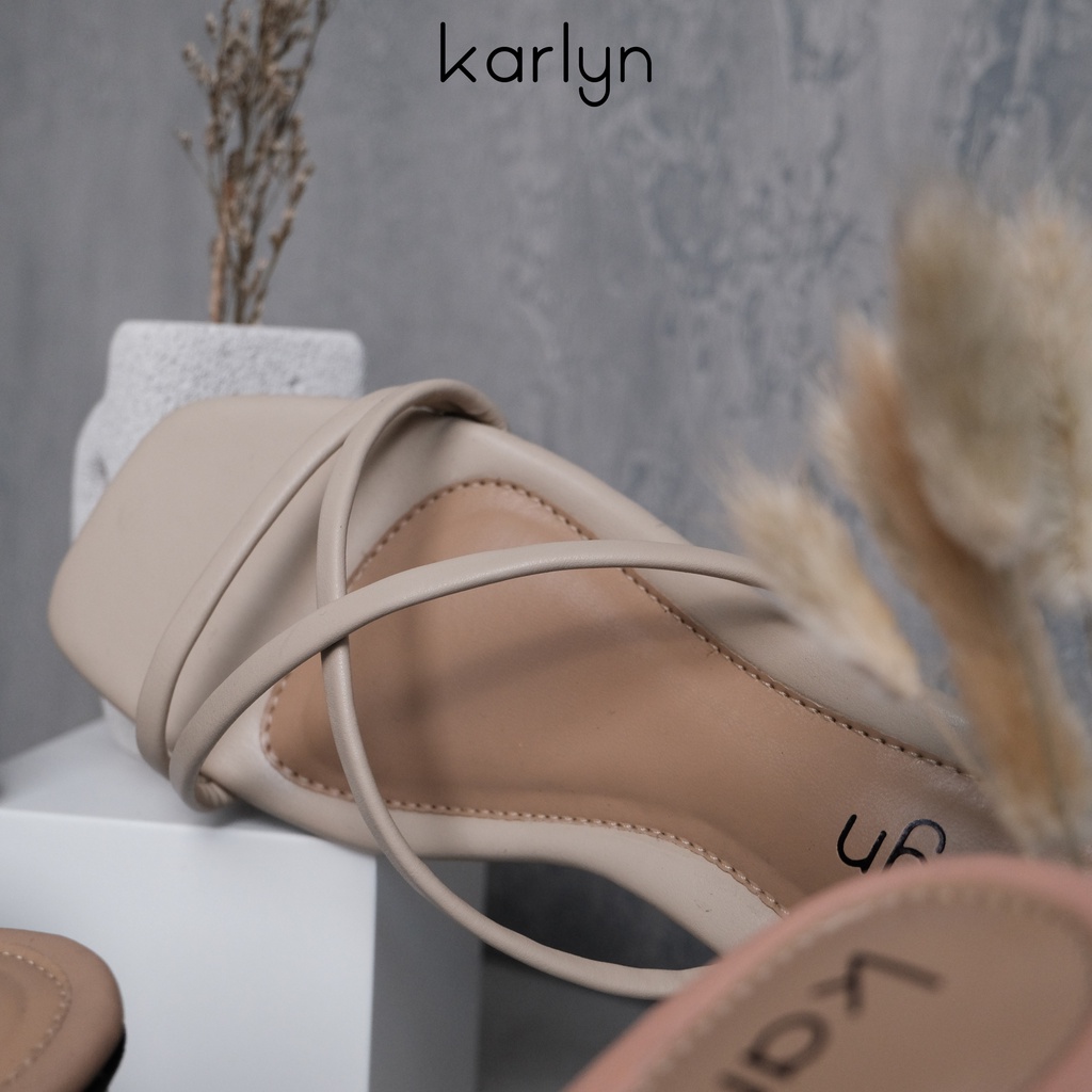 Karlyn Niki Sandal Heels Wanita 3cm