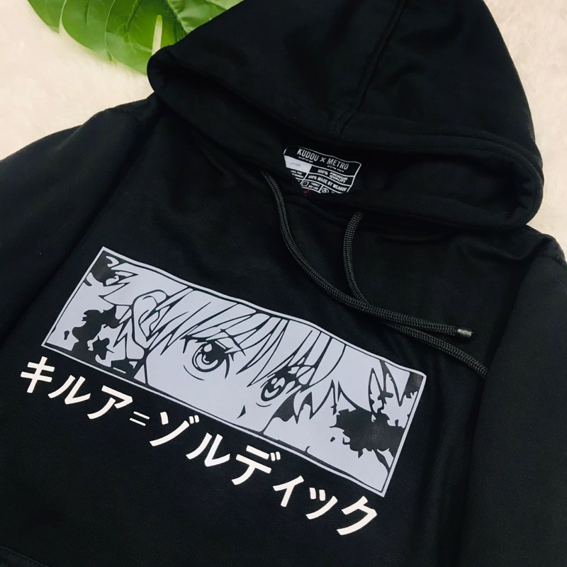 Hoodie Hunter X Hunter Killua Black