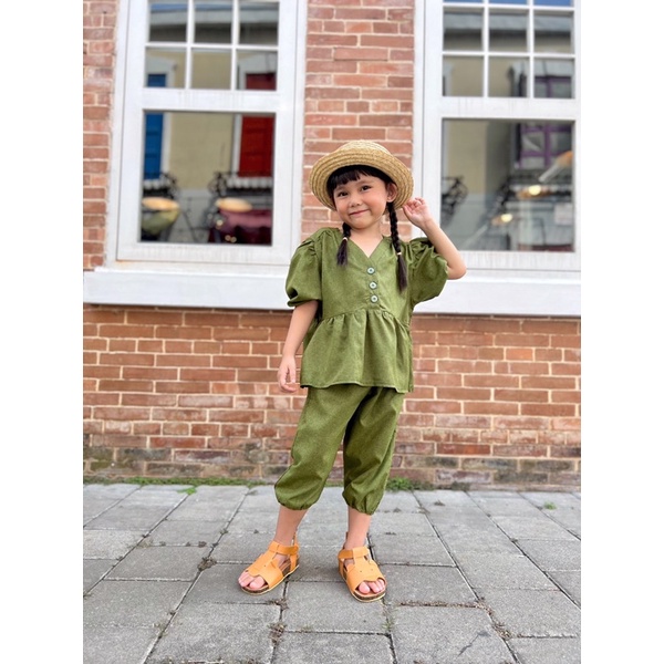 RACHIDKIDS / SETELAN ANAK CEWEK LUCU / BELLARIA SET ANAK