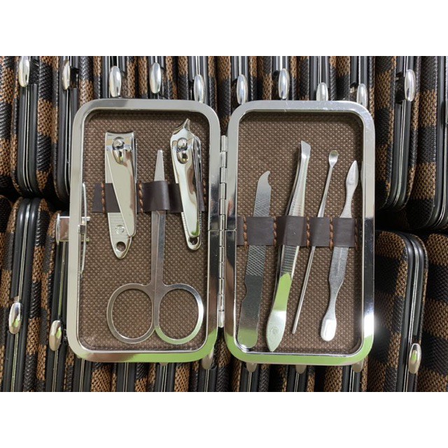 Gunting Kuku set 7pcs nail ART set gunting motif karakter ( manicure pedicure peralatan potong kuku)