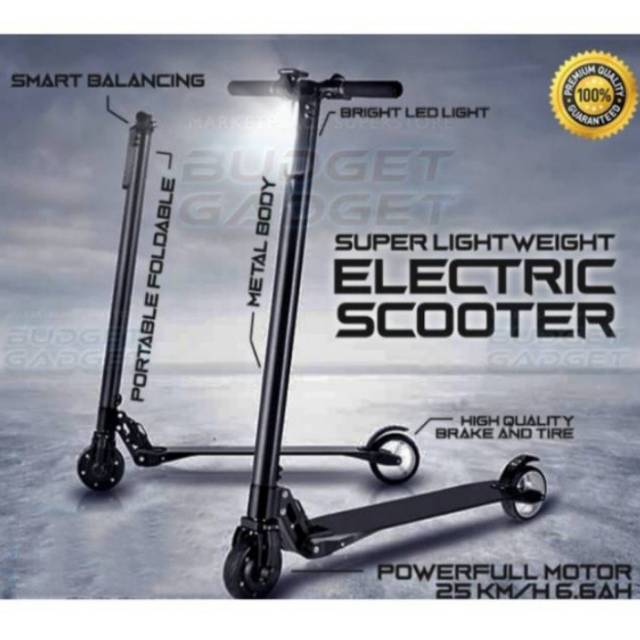 Electric Scooter / Skuter Elektrik Lightweight Metal /  Otopet Listrik