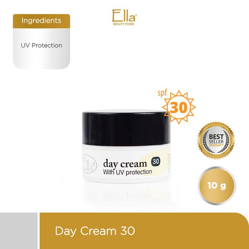 Ella Skincare Day Cream SPF 30/krim siang spf30 ella skincare