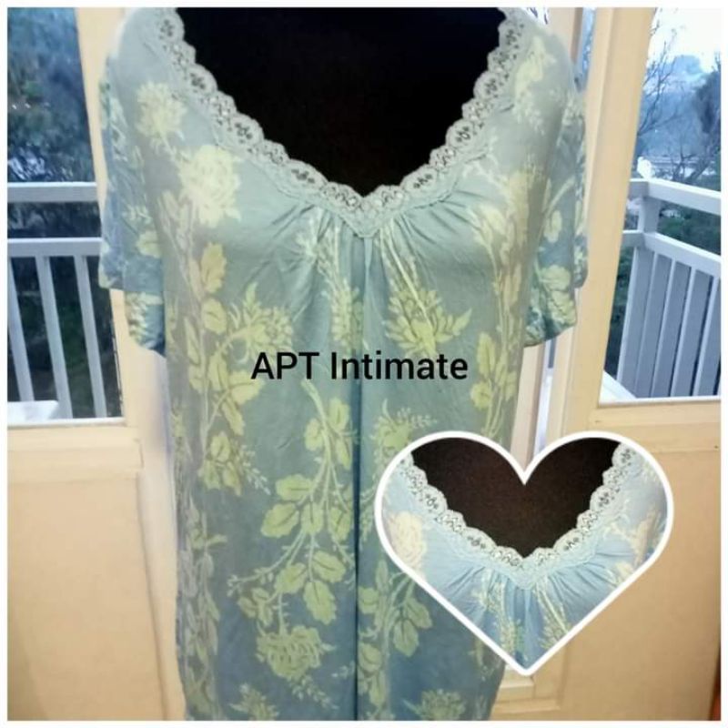 APT Blouse Biru Bigsize Sisa Export
