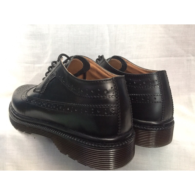 RAJIB - sepatu pria oxford wingtip Low kulit asli