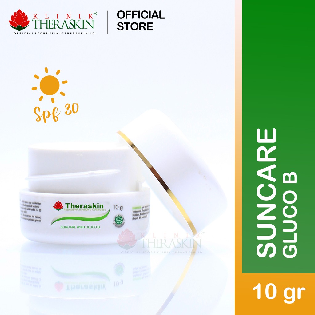 Theraskin Suncare with Gluco B / Tabir Surya SPF 30 Untuk Kulit Sensitif