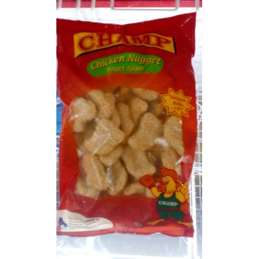 

CHAMP NUGGET NAGET AYAM 1 KG / CHICKEN NUGGET