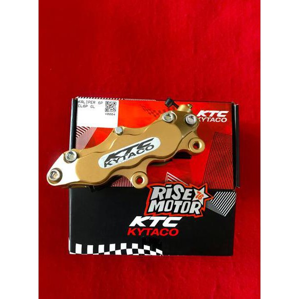Kaliper Ktc 6 Piston Gold