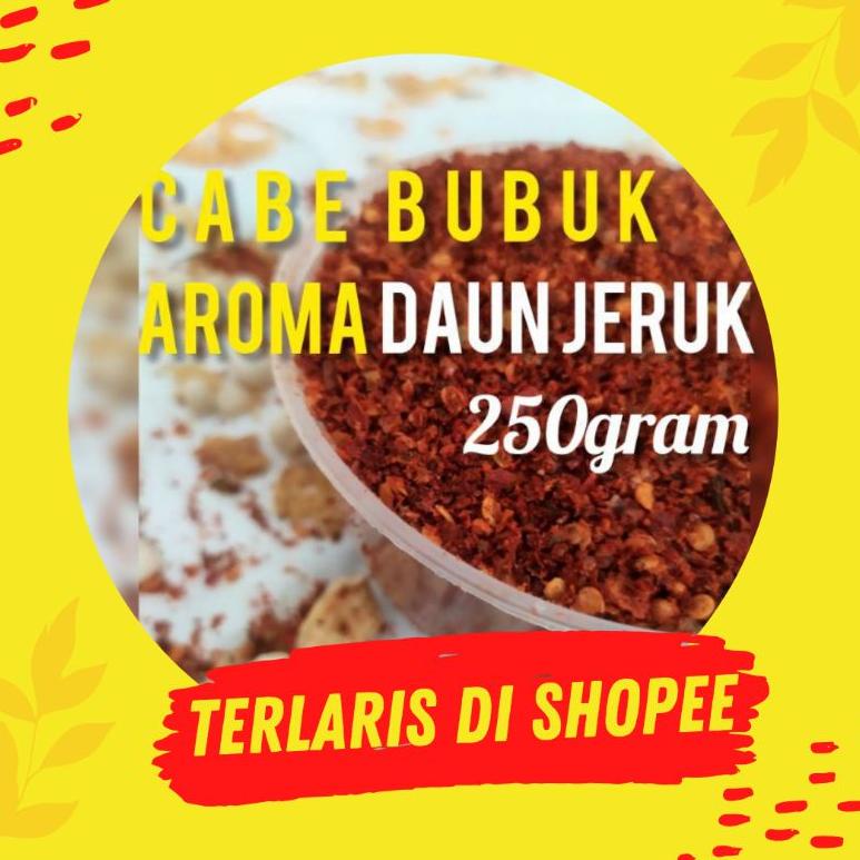 

Tidak akan Rugi 250gram CABE BUBUK AROMA DAUN JERUK ,.,.,.,.,.,